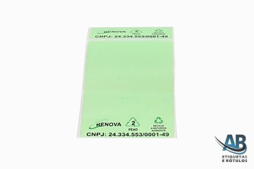 Etiquetas Balança 10 unidades